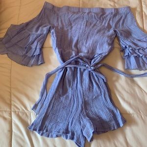 Off the shoulder romper
